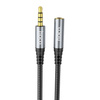 HOCO kabel AUX Audio Jack 3,5mm męski na żeński UPA20 2m czarny