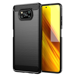 Futerał CARBON do XIAOMI POCO X3 czarny