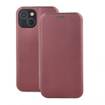 Etui Smart Diva do iPhone 16 6,1" burgundowe