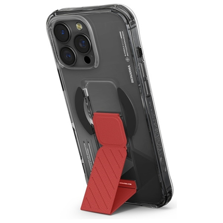 Skinarma etui Axon iPhone 16 Pro 6.3"     Magnetic Charging + Grip Stand czarny/black