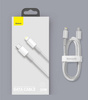 Baseus kabel USB Typ C - Lightning szybkie ładowanie Power Delivery 20 W 2 m niebieski (CATLGD-A03)