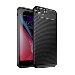 Etui IPHONE 7 / 8 Pancerne Shockproof Nexeri Carbon Fiber czarne