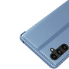 Clear View Case Hülle für Samsung Galaxy A14 Flip Cover blau