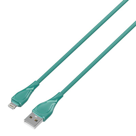 Kabel Lightning LDNIO LS612 25W, 2m Zielony