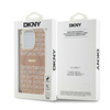 DKNY DKHMP14LHRHSEP iPhone 14 Pro 6.1" różowy/pink hardcase IML Mono & Stripe MagSafe