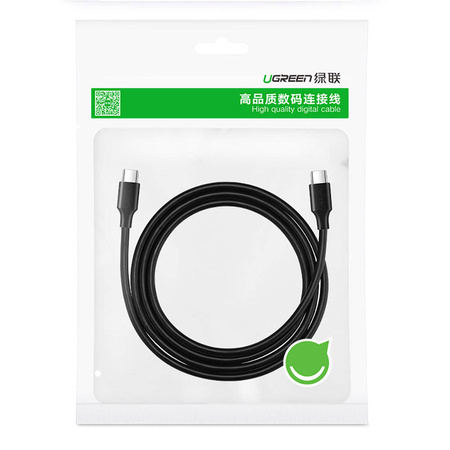 Ugreen kabel USB Typ C do ładowania i transferu danych 3A 1m czarny (US286)