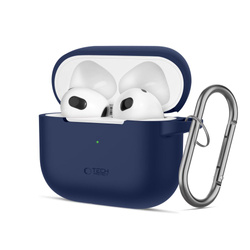 TECH-PROTECT SILICONE HOOK APPLE AIRPODS 3 NAVY BLUE