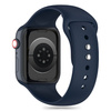 Tech-Protect Silikonarmband für Apple Watch 4/5/6/7/8/9/SE/Ultra 1/2 (42/44/45/49 mm) – Blau