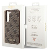 Guess 4G Charms Collection - Etui Samsung Galaxy S23 (brązowy)