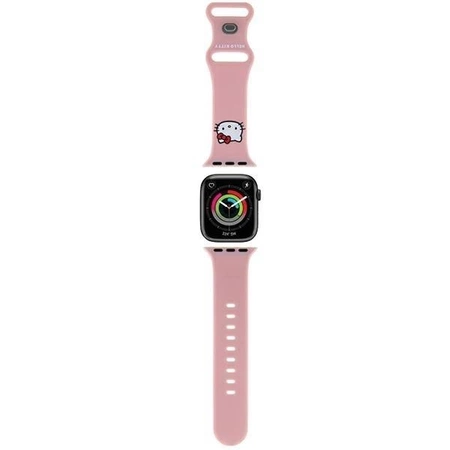 Hello Kitty Silicone Kitty Head strap for Apple Watch 38/40/41mm - pink