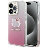 Hello Kitty IML Gradient Electrop Kitty Head case for iPhone 13 Pro / 13 - pink