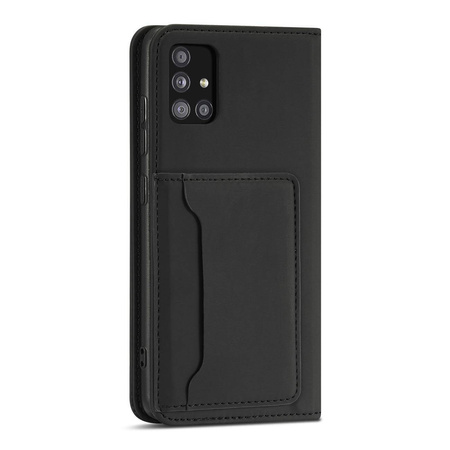 Magnet Card Case Case for Samsung Galaxy A53 5G Pouch Wallet Card Holder Black