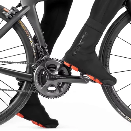 Rockbros LF1104-L Fahrradüberschuhe, Größe L – Schwarz