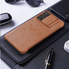 Nillkin Qin Lederholster für Samsung Galaxy A73 braun