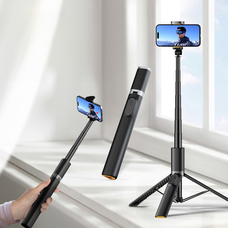 TECH-PROTECT SELFIESTICK L08S TRIPOD BLACK