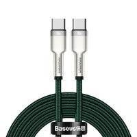 Baseus Cafule Series Metal Data Cable Type-C to Type-C 100W 2m Green