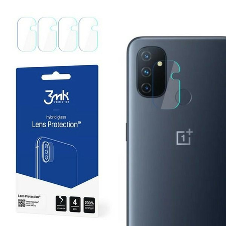 3MK Lens Protect OnePlus Nord N100 Ochrona na obiektyw aparatu 4szt