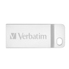 Verbatim Pendrive 16GB USB-A 2.0 Metal Executive srebrny/silver 98748