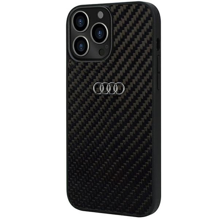 Audi Carbon Fiber iPhone 13 Pro Max 6.7&quot; black/black hardcase AU-TPUPCIP13PM-R8/D2-BK