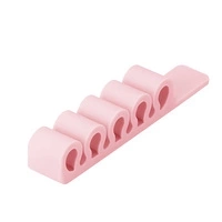 Silicone office organizer - pink