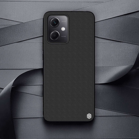 Nillkin Textured Case for Xiaomi Redmi Note 12 5G / Poco X5 5G Reinforced Nylon Cover Black