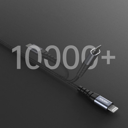 Choetech IP0041 USB-C / Lightning MFi 480 Mbit/s 3A 2 m Kabel – Schwarz