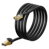 Baseus Speed Seven Fast RJ45 10Gbps Network Cable 2m Black (WKJS010301)