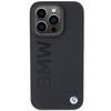 Etui BMW Leather Hot Stamp na iPhone 15 Pro - czarne