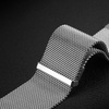 Armband für APPLE WATCH 42 / 44 / 45 MM Dux Ducis Strap Milanese silber