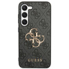 Oryginalne Etui GUESS Hardcase GUHCS24S4GMGGR do Samsung S24 (Leather 4G Metal Logo / czarny)