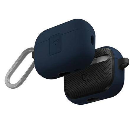 UNIQ etui Clyde Lock Case AirPods Pro 2 (2022/2023) niebiesko-ciemnoszary/royal blue-dark grey