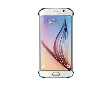 Etui clear cover SAMSUNG  S6 granatowe  EF-QG920BBEGWW