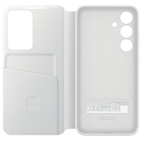 Samsung Smart View Wallet EF-ZS921CWEGWW case with flap for Samsung Galaxy S24 - white