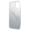 Guess Glitter Gradient Script - Etui iPhone 12 / iPhone 12 Pro (niebieski)