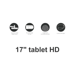 Ochronna folia hydrożelowa 140µm 0,14 mm Laptop do 17" HD uniwersalna 310x420 mm
