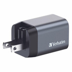 Verbatim Ładowarka sieciowa GaN 35W USB-C/USB-A + Adapter EU/UK/US GNC-35 32200