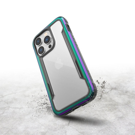 Raptic X-Doria Shield Case iPhone 14 Pro gepanzerte opale Hülle