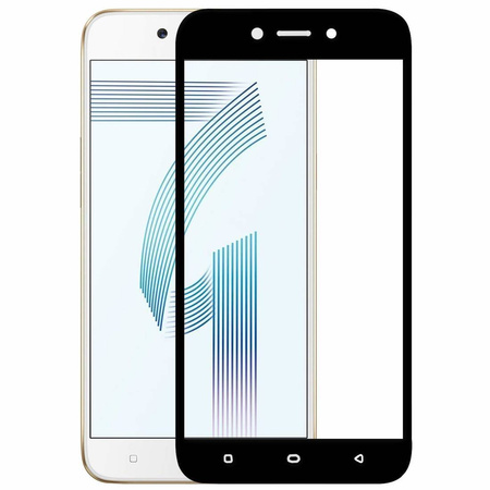 Szkło Hartowane 5D OPPO A71 Full Glue czarne