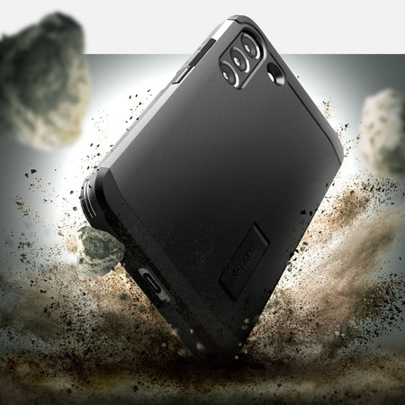 Case SAMSUNG GALAXY S22 Spigen Tough Armor black