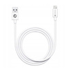 FORCELL kabel USB A do Lightning 8-pin 1A C316 TUBA biały 1 metr