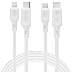 SPIGEN DURASYNC MFI LIGHTING CABLE 2-PACK 100CM WHITE