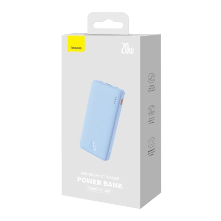 Baseus Airpow Fast Charge Power Bank 10000mAh 20W Galaxy Blue