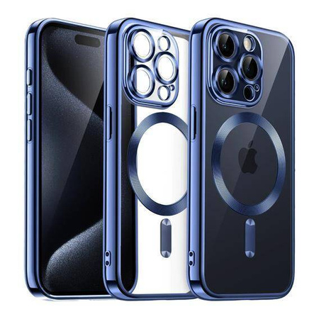 Schutzhülle IPHONE 16 PRO MAX Nexeri MagSafe Case dunkelblau