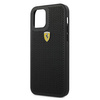 Ferrari FESPEHCP12LBK iPhone 12 6,7" Pro Max czarny/black hardcase On Track Perforated