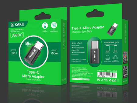 Adapter Micro USB 3.0 na USB Typ C KAKU KSC-531 Przejściówka