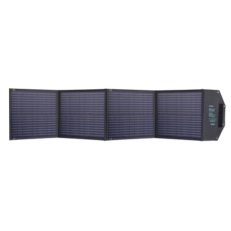 Choetech solar charger 100W foldable USB C, 2x USB PD QC black (SC009-V2)