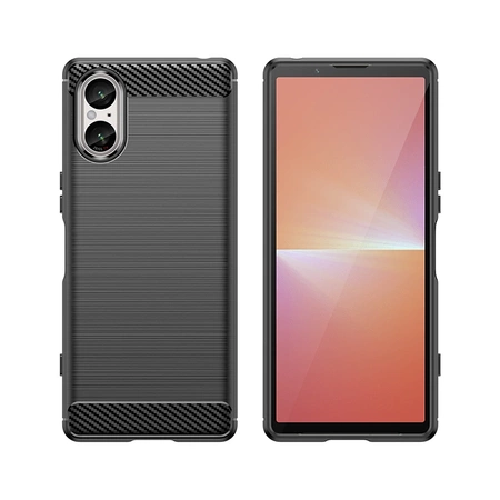 Carbon Case für Sony Xperia 5 V - schwarz