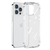 Joyroom Defender Series etui pokrowiec do iPhone 14 Pro pancerna obudowa z haczykami podstawką przezroczysty (JR-14H2)