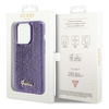 Guess Sequin Script Metal case for iPhone 15 Pro Max - purple