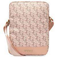 Guess Bag GUTB10HGCFSEP 10" rosa/rosa GCube Stripe Tablet-Tasche